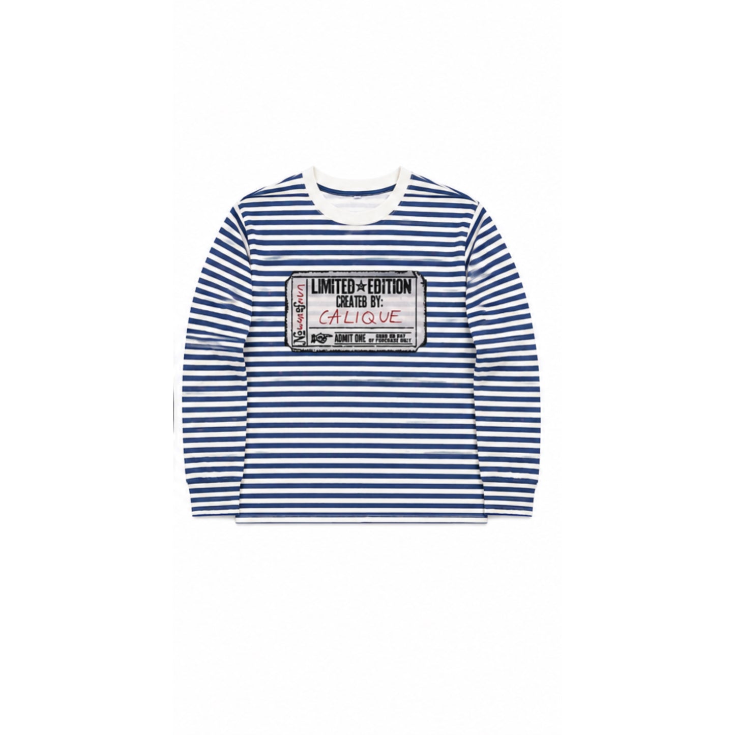 "strictly striped" tee