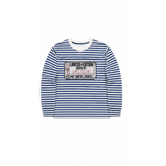 "strictly striped" tee